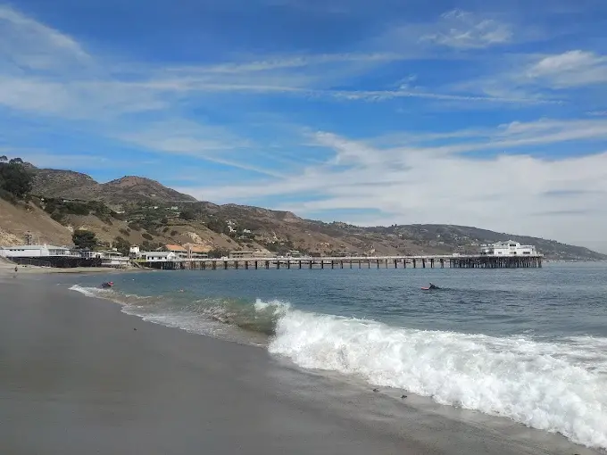 Malibu Lagoon State Beach in California