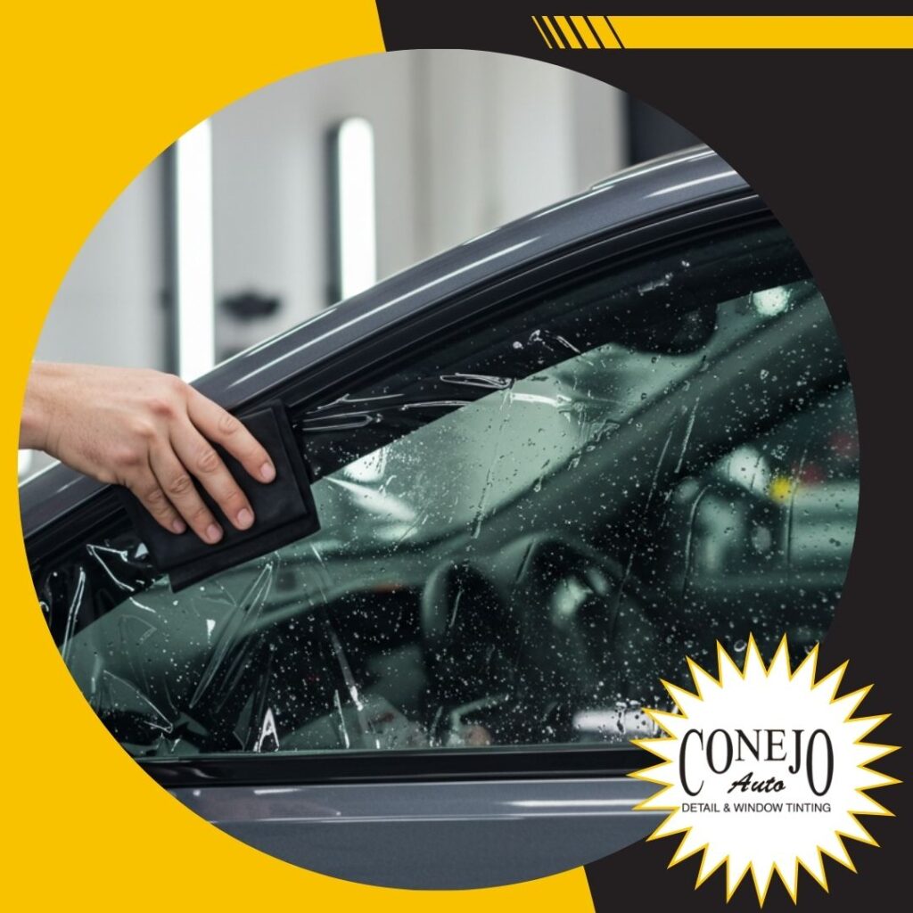 vehicle glass tinting